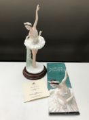 A Royal Worcester figure - Dame Margot Fonteyn from the Royal Academy of Dancing Collection,