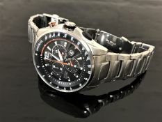 A Gentleman's stainless steel Citizen's wrist watch