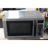 A Burco commercial microwave