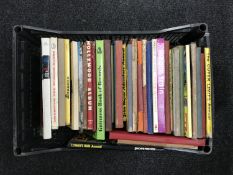 A box of mid 20th century annuals and books - The Hollywood, Bonanza, Champion the Wonder Horse,