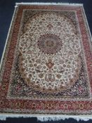A Keshan carpet, 2.3m x 1.