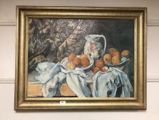An Artagraph edition - Still life with fruit, framed.
