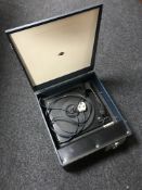 A Marconi portable turntable