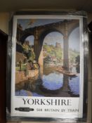 A Railway advertising picture - Yorkshire