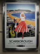 A Railway advertising picture - Scarborough