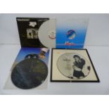Madonna Justify My Love picture disc, ELO and Sparks picture discs,