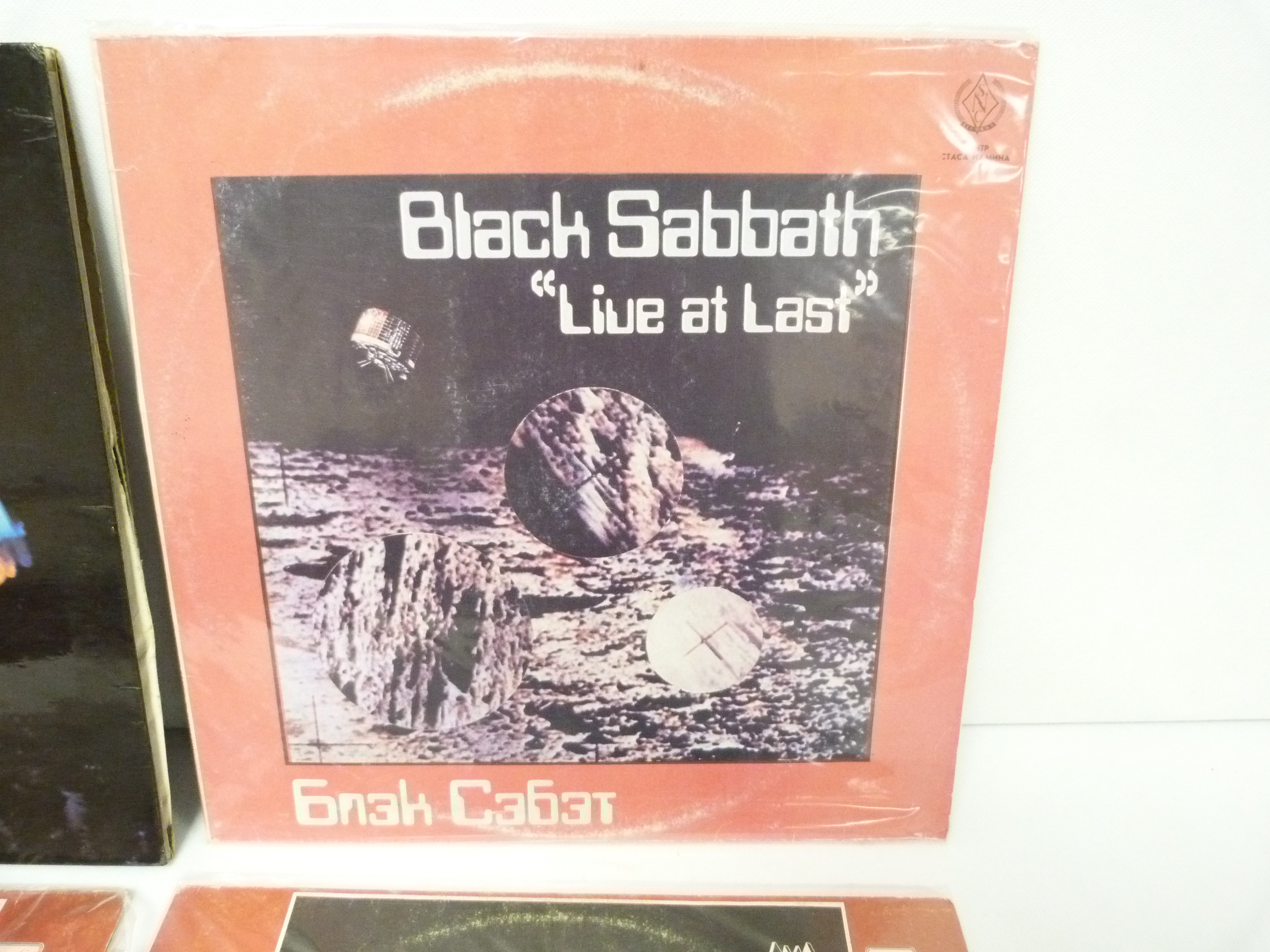 Black Sabbath LP's. UK Paranoid (Swirl label) and three repressings made in Russia. - Bild 3 aus 4