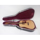 Tanglewood six string Sundance acoustic guitar, No TW150P, in fitted HISCOX - Std-AC case.