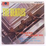 Beatles Please Please Me GOLD/BLACK STEREO UK 1ST PRESS. 1963.