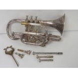 Late 19th Century Higham clearbore cornet.