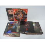 Box of LP's to include The The Infected (Torture Sleeve), Beatles, Police,