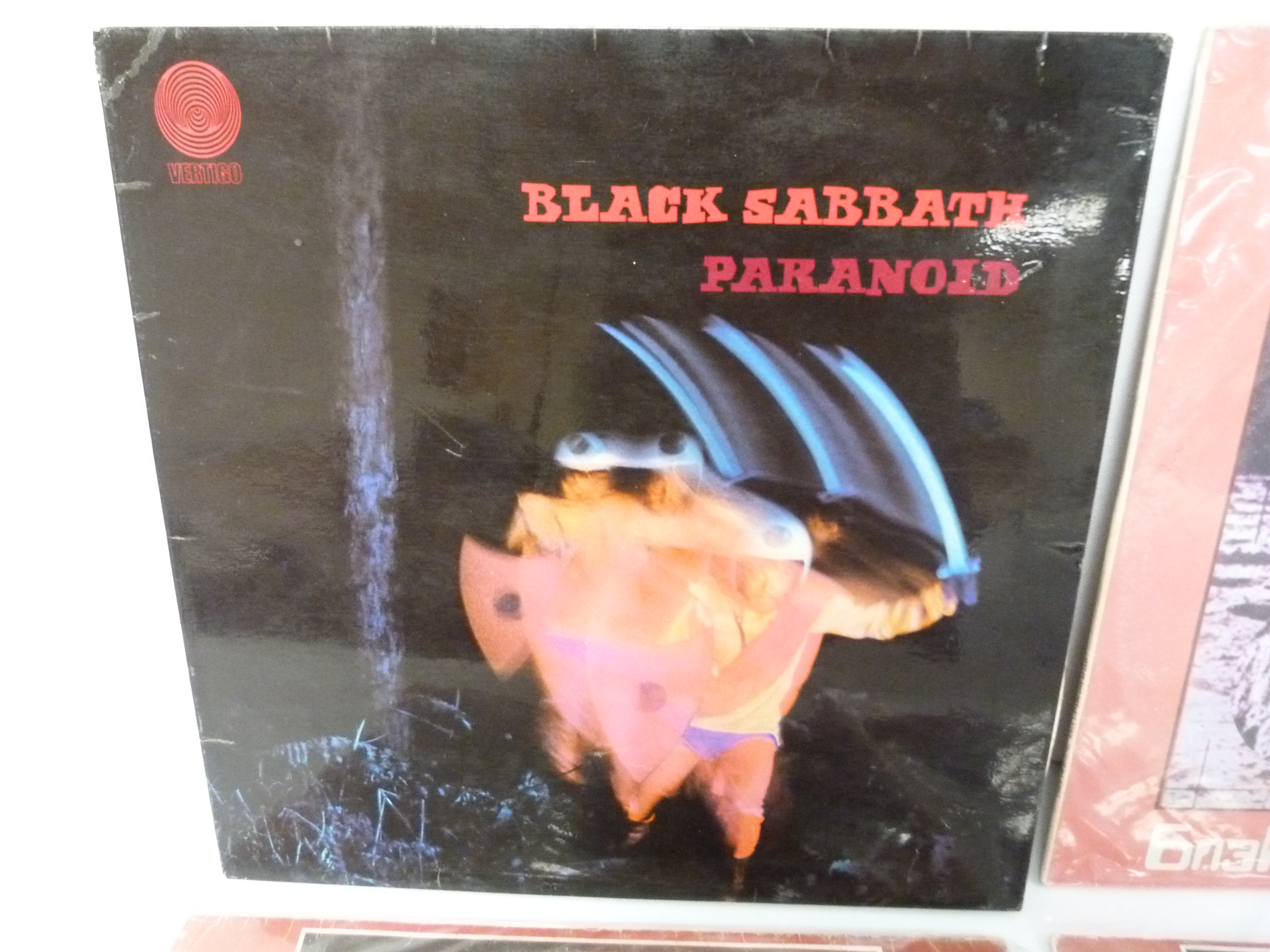 Black Sabbath LP's. UK Paranoid (Swirl label) and three repressings made in Russia. - Bild 2 aus 4