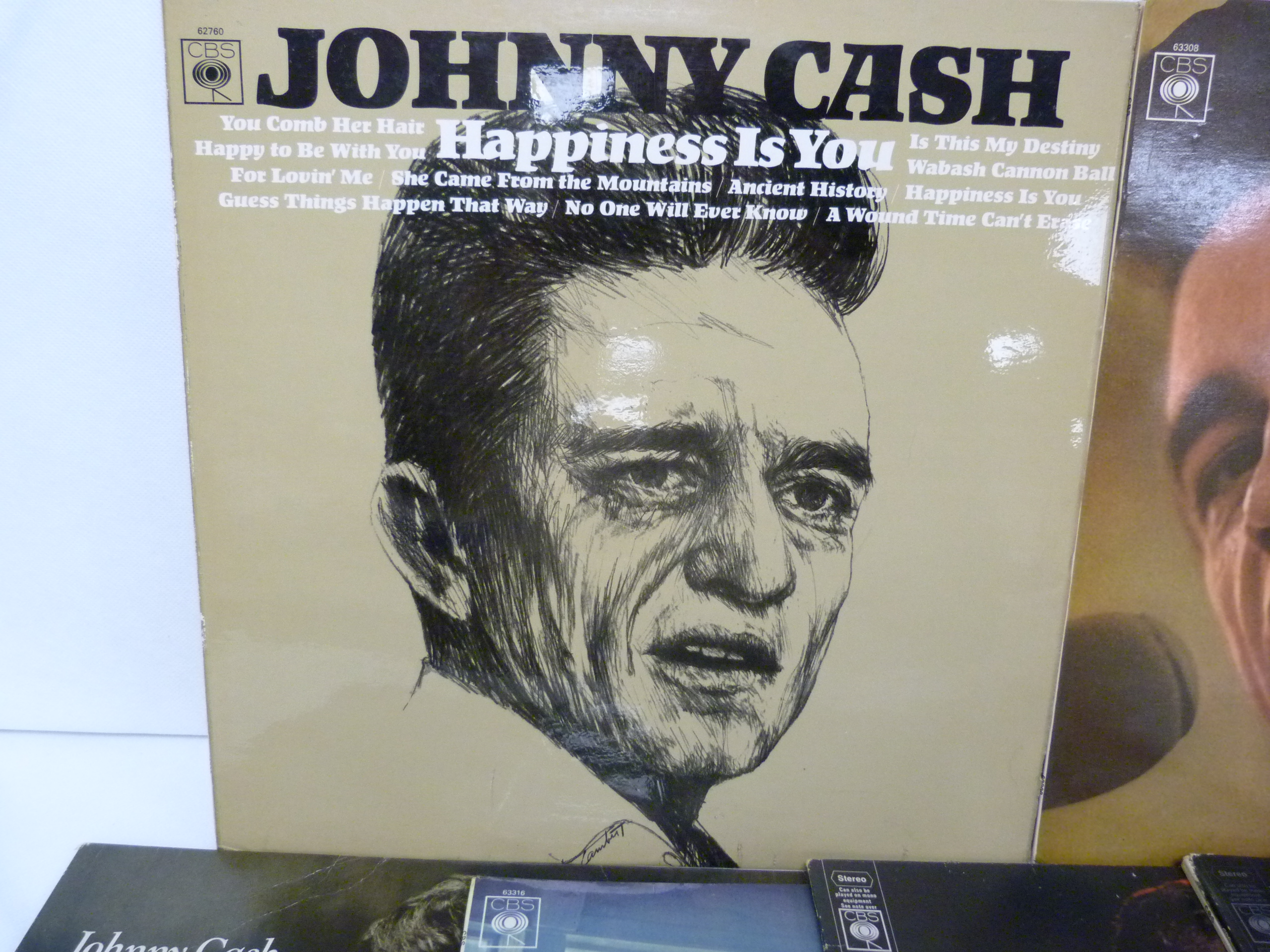 Johnny Cash LP's. - Image 2 of 5