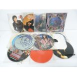 Michael Jackson picture discs BAD and Thriller and other picture discs to include Heart,