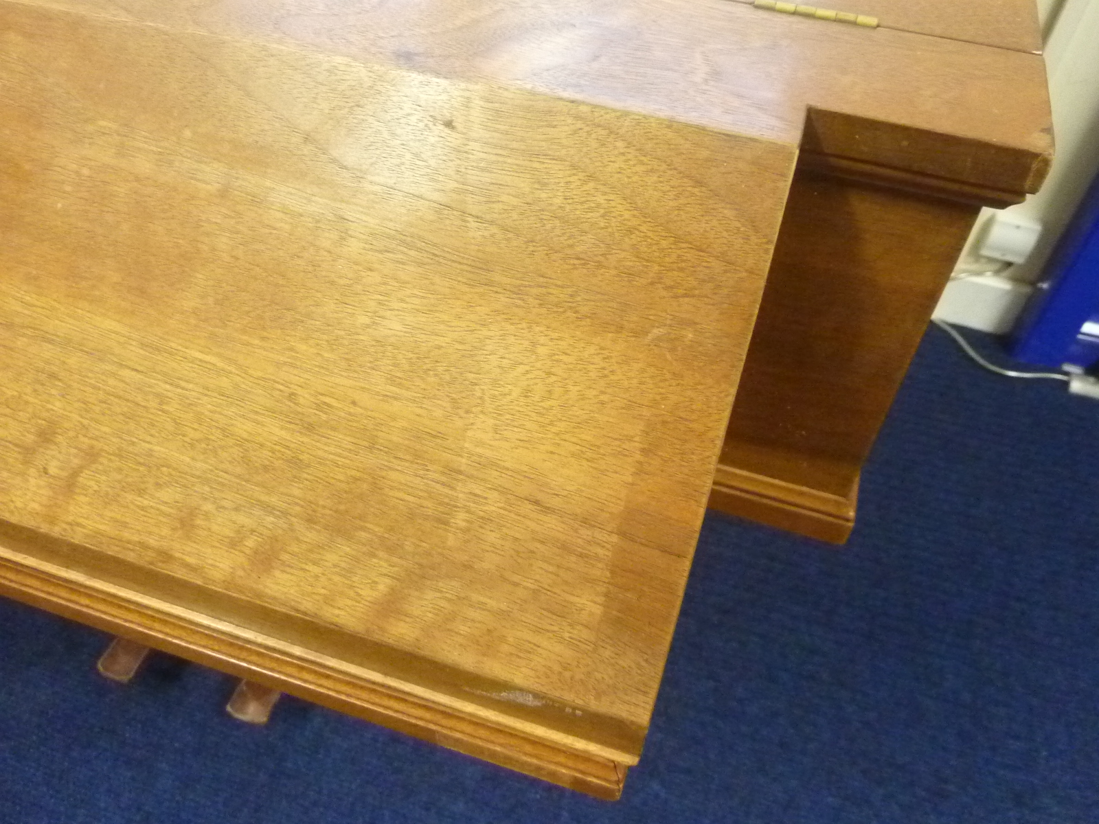 Robert Goble spinet / harpsichord, walnut veneer body with boxwood keys, - Bild 21 aus 27