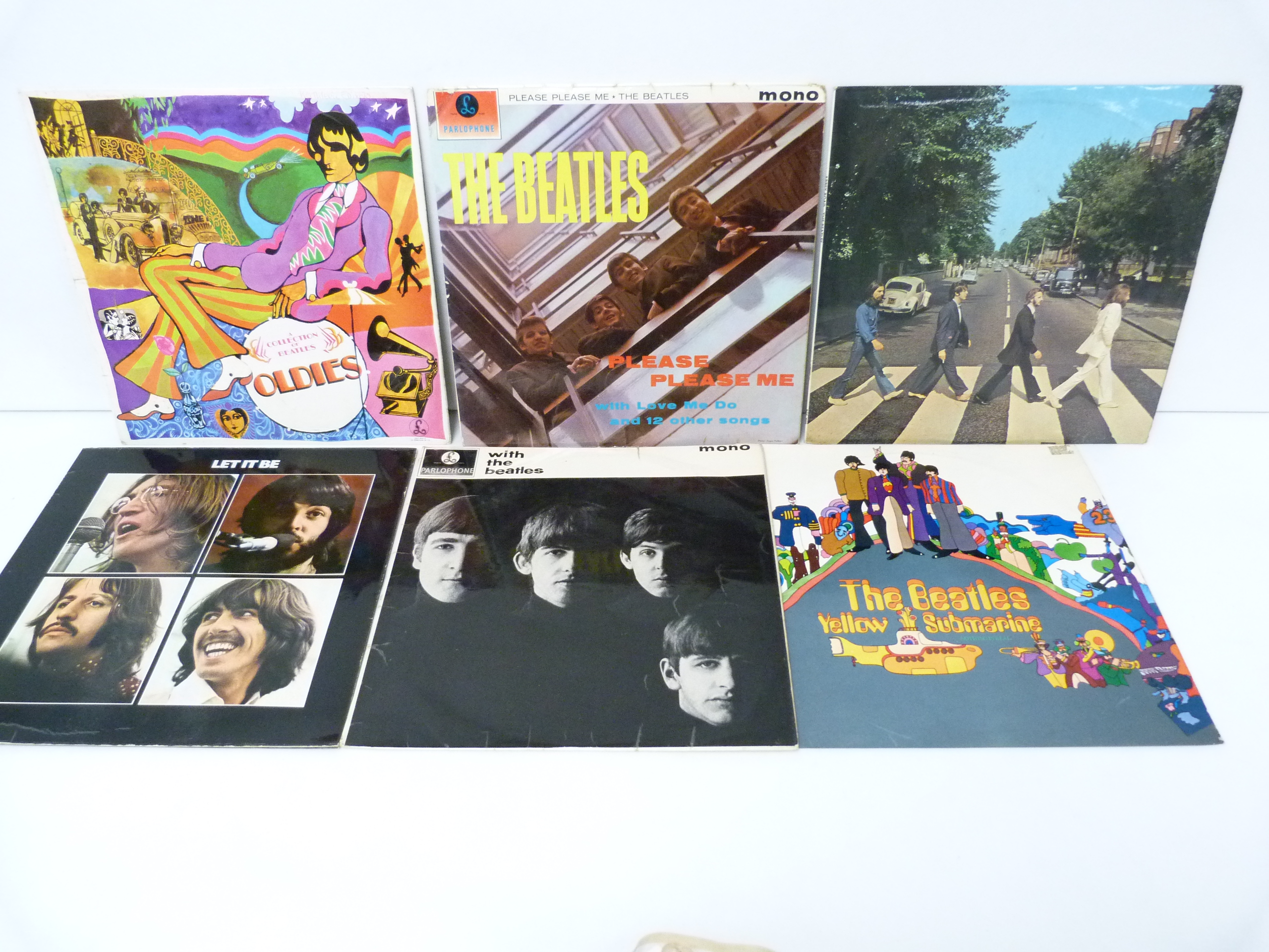 Beatles UK LP's.