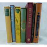 Folio Society. 7 various vols. in slip cases.