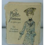 Fashion Plates. The Ladies' Pocket Magazine. 13 various parts, varying cond. with hand col.