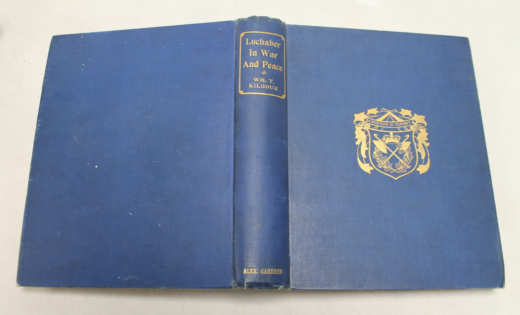 KILGOUR W. T. Lochaber In War & Peace. Illus. Small quarto. Orig. blue cloth gilt. - Image 3 of 21