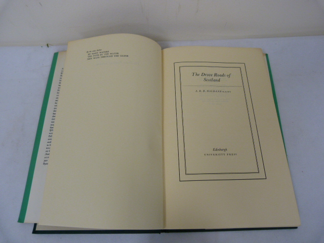 HALDANE A. R. B. The Drove Roads Of Scotland. Illus. Orig. green cloth in d.w. (small tears). 1968. - Image 3 of 4