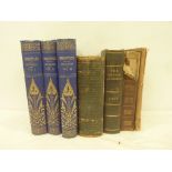 The Works of Shakespeare. 3 vols.; also 4 other vols. (7). Condition Report.