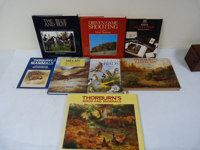 THORBURN ARCHIBALD. 3 illus. vols. in d.w's; also 5 others, illustrated, field sports, etc. (8).