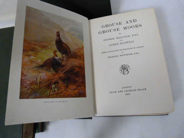 HARVIE-BROWN J. A. The Capercaillie In Scotland. Frontis & plates. Orig. green cloth, some wear. - Image 3 of 3