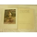 SHAW SPARROW W. Angling In British Art. Col. & other plates & illus. Quarto. Orig. blue cloth.