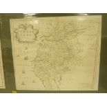 MORDEN ROBERT. Westmorland & Cumberland. Pair of mounted eng. maps. Each 14" x 17".