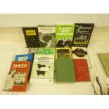 Sheep Farming & Sheep Dogs. 13 various books & softback publications.