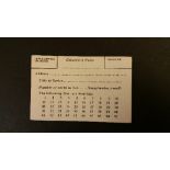 ACCESSORIES, checklist cards, 95 x 63mm, EX, 160*