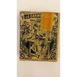 CIGARETTE PACKET, El Buen Tono La Carmelita, 10s, complete, unopened, paper issue, VG