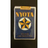 CIGARETTE PACKET, BAT Nyota, 20s, complete, unopened, Kenyan issue, VG