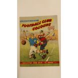 THOMSON, printed pocket booklet, Football Club Colours (1958), issued with The Rover, EX