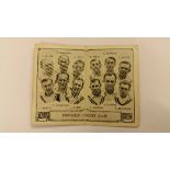 BARRATT, Cricket Team Folders (1933), No. 11 Middlesex, VG