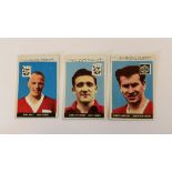 A. & B.C. GUM, 1958 Footballers (1-46), complete, Planet, VG to EX, 46