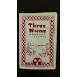 CIGARETTE PACKET, Bell Three Nuns, 10s, three cigarettes, Dummy issue, VG