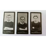 SMITH, Footballers (1909), Nos. 36, 39 (stain to back) & 45, all Manchester United, blue backs, no