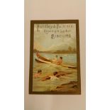 HUNTLEY & PALMER, Sports, Canoeing, scenic background, VG