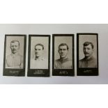 SMITH, Footballers (1909), Nos. 24 & 51 (Everton), 29 (Sheffield Wednesday) & 40 (Chelsea), blue