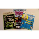 THEATRE, posters, 1970s-1980s, inc. Bath, Bromley, Bury St. Edmunds, Cambridge, Cardiff, Glasgow,