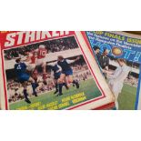 FOOTBALL, magazines, late 1960's-70s, mainly Shoot, a few Striker, Goal etc., VR, 180*