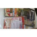 FOOTBALL, programmes with tickets, 1980s onwards, inc. LC Final 1984 & 1989, Semi-Final