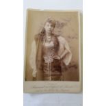 THEATRE, D'Oyly Carte, cabinet photo, Jessie Bond, in costume as Iolanthe, by Barraud of Oxford St