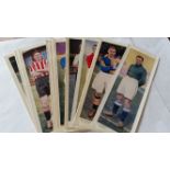 TOPICAL TIMES, Footballers, Panel Portraits (1936), complete, colour, G to VG, 16