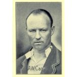 AMALGAMATED PRESS, Famous Test Match Cricketers, complete, medium, corner crease (2) & other