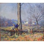 Roy Trobaugh, Cutting Trees