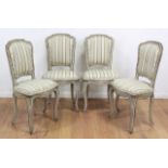 Set 4 French Style Bodart Side Chairs