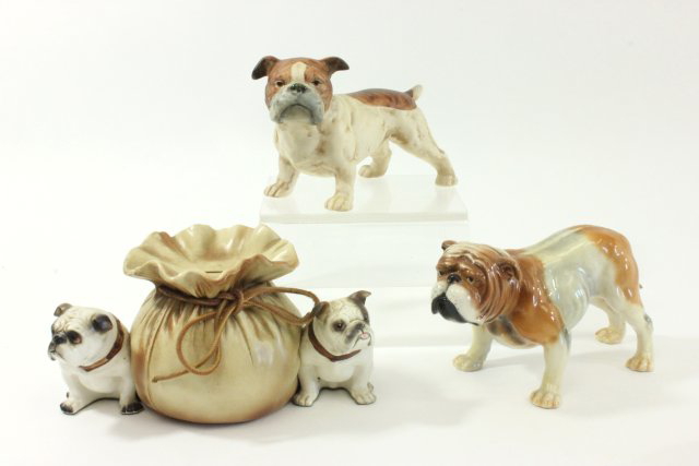 Collection of Porcelain Bulldogs - Image 2 of 6