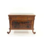 Miniature 4-Drawer Inlaid Banded Commode